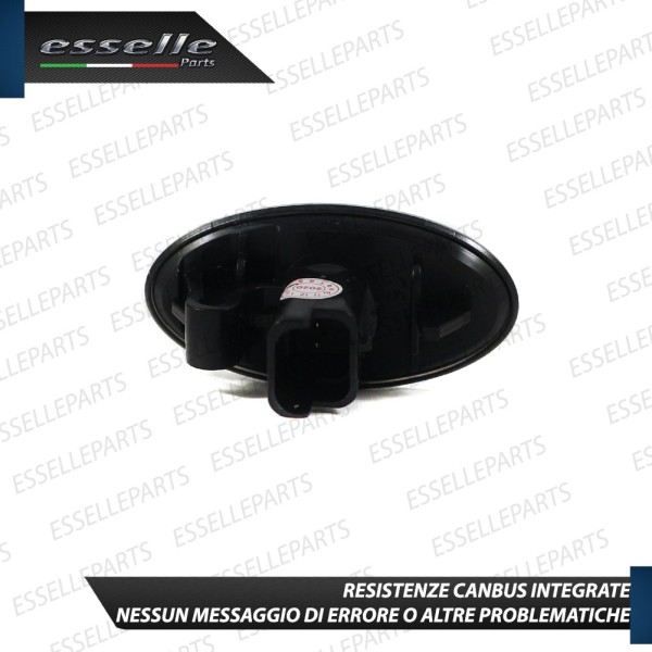 Placchette Dinamiche Nere fumè Laterali per frecce specifiche per OPEL VIVARO C