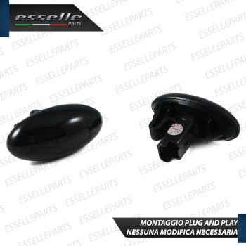 Placchette Dinamiche Nere fumè Laterali per frecce specifiche per CITROEN JUMPY