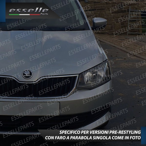 Tappi Coprifaro maggiorati Skoda Fabia MK3 con fari a parabola