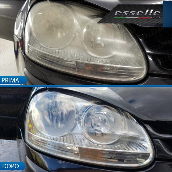 KIT RINNOVA E RIGENERA LUCIDA FARI PER FANALI AUTO OPACIZZATI ED INGIALLITI
