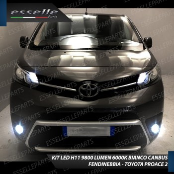 Kit Full Led 6000k canbus Toyota Proace II Fendinebbia No Error