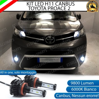 Kit Full Led 6000k canbus Toyota Proace II Fendinebbia No Error