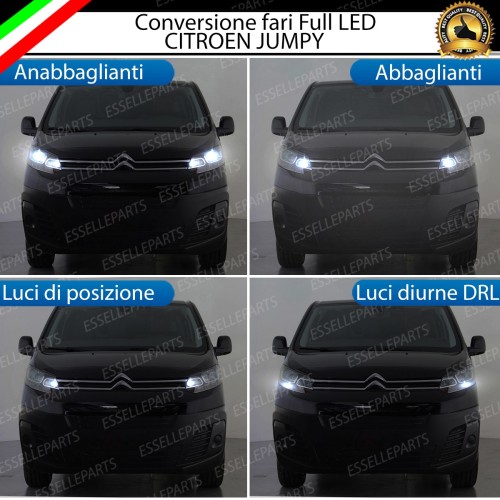 Conversione fari full LED Citroen Jumpy