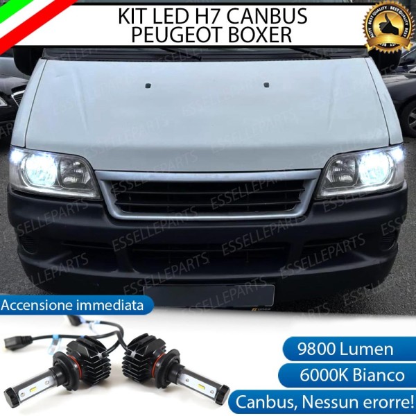 Kit Full LED H7 9800 LUMEN Anabbaglianti PEUGEOT BOXER