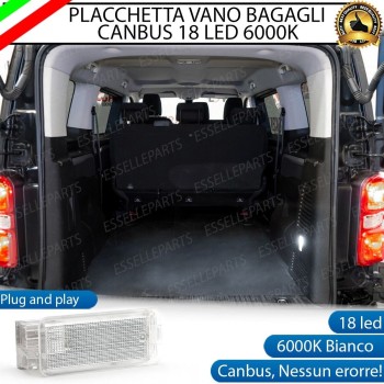 Placchetta Plafoniera Vano bagagli bagagliaio LED Toyota Proace II