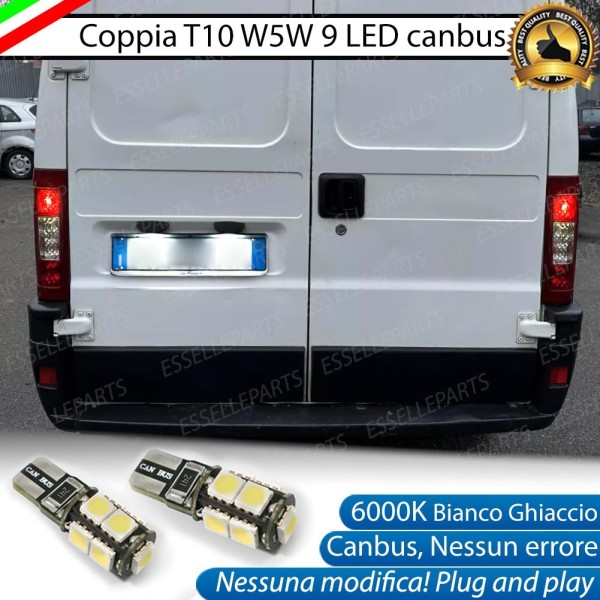 Luci targa 9 LED Canbus FIAT DUCATO