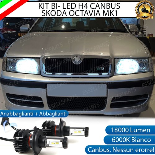 Kit LED 6000K Bianco H4 canbus SKODA OCTAVIA 1