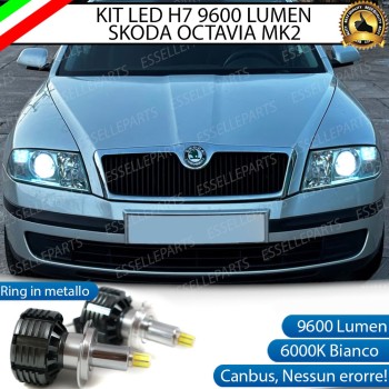 Kit Full Led 6000k canbus Skoda Octavia 2 (1Z) Luce Bianca No Error