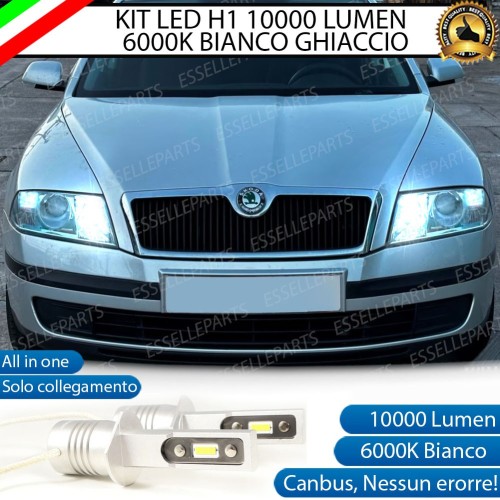Kit Led 6000k canbus LAMPADE H1 per Skoda Octavia 2 1Z