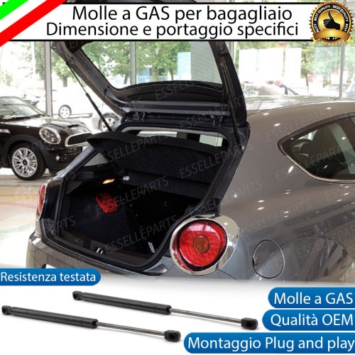 Ammortizzatori molle a gas pistoncini portellone bagagliaio ALFA ROMEO MITO