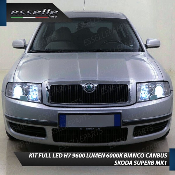 Kit Full LED H7 9600 LUMEN Anabbaglianti Superb 1