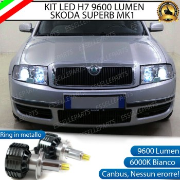 Kit Full LED H7 9600 LUMEN Anabbaglianti Superb 1