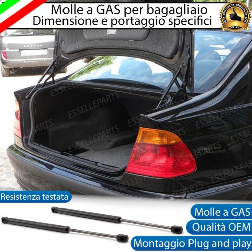 Ammortizzatori molle a gas pistoncini portellone bagagliaio BMW SERIE 3 E46 SEDAN
