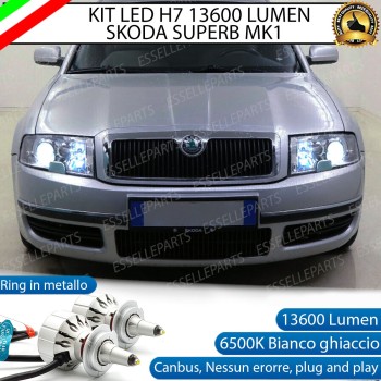 Kit Full LED H7 Monoled al quarzo 13600 LUMEN Skoda Superb 1