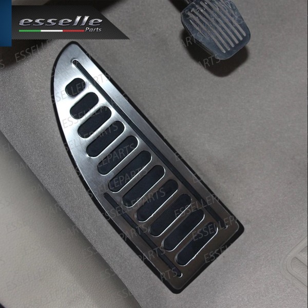 POGGIAPIEDI POGGIA PIEDE GOMMA ANTISCIVOLO ADESIVO IN ALLUMINIO