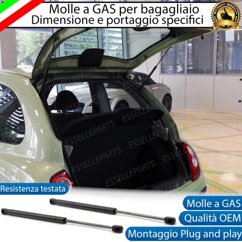 Ammortizzatori molle a gas pistoncini portellone bagagliaio NISSAN MICRA III