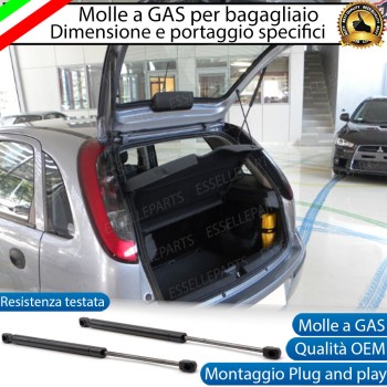 Ammortizzatori molle a gas pistoncini portellone bagagliaio OPEL CORSA C Ammortizzatori molle a gas pistoncini portellone bagagliaio OPEL CORSA C