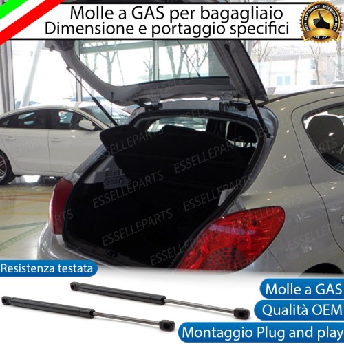 Ammortizzatori molle a gas pistoncini portellone bagagliaio PEUGEOT 207
