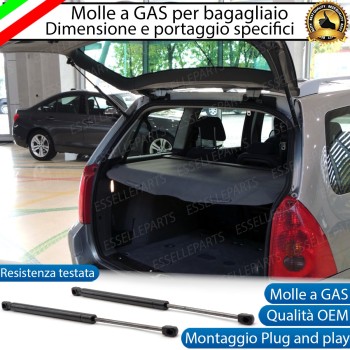 Ammortizzatori molle a gas pistoncini portellone bagagliaio PEUGEOT 307 SW