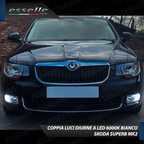 Luci di Posizione/Diurne 15 LED P21W SKODA SUPERB 2