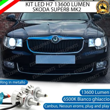 Kit Full LED H7 Monoled al quarzo 13600 LUMEN Skoda Superb 2