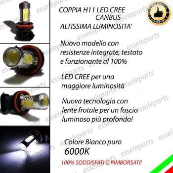 Luci Fendinebbia H11 LED RENAULT CLIO II