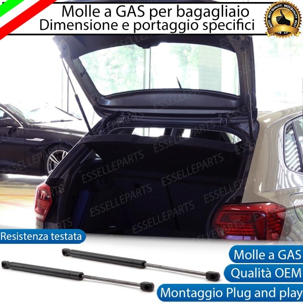 Ammortizzatori molle a gas pistoncini portellone bagagliaio VOLKSWAGEN POLO AE1 AW1 RESTYLING