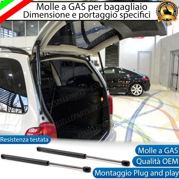 Ammortizzatori molle a gas pistoncini portellone bagagliaio VOLKSWAGEN SHARAN 7M
