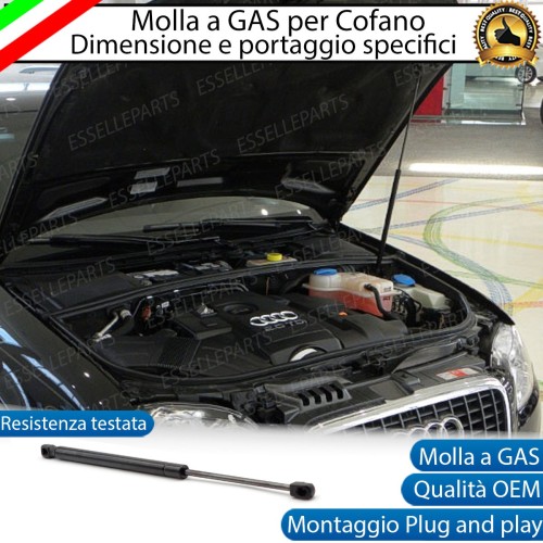 Ammortizzatore molla a gas pistoncino cofano anteriore AUDI A4 B7