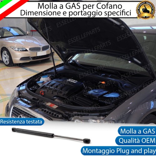 Ammortizzatore molla a gas pistoncino cofano anteriore AUDI A3 8P 8PA