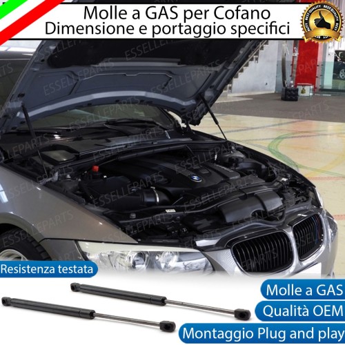 Ammortizzatori molle a gas pistoncini pistoni portellone bagagliaio BMW  SERIE 3 E36 COMPACT SENZA SPOILER