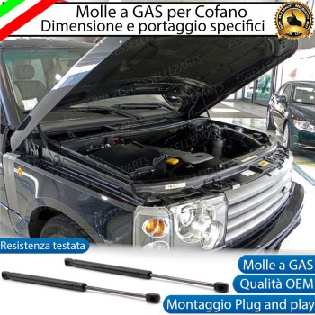 Ammortizzatori molle a gas pistoncini cofano anteriore LAND ROVER RANGE ROVER III