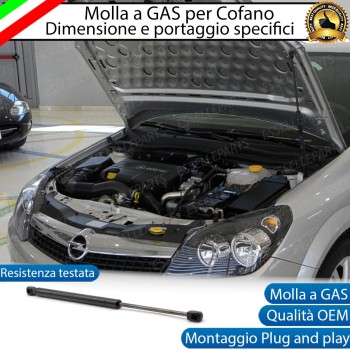 Ammortizzatore molla a gas pistoncino cofano anteriore OPEL ASTRA H Ammortizzatore molla a gas pistoncino cofano anteriore OPEL ASTRA H