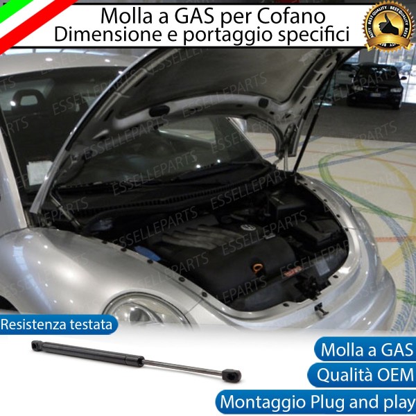 Ammortizzatore molla a gas pistoncino cofano anteriore VOLKSWAGEN NEW BEETLE 1