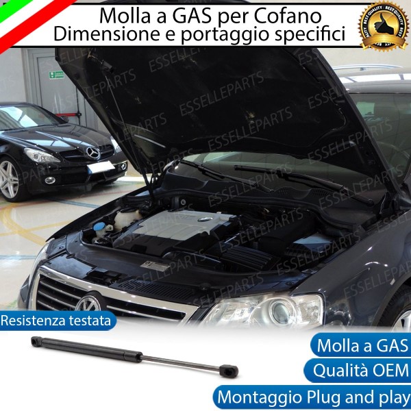 Ammortizzatore molla a gas pistoncino cofano anteriore VOLKSWAGEN PASSAT B6