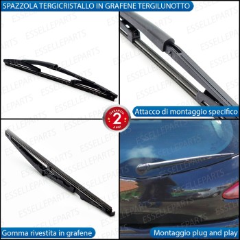 Kit Spazzola Tergilunotto Posteriore per FIAT MAREA WEEKEND