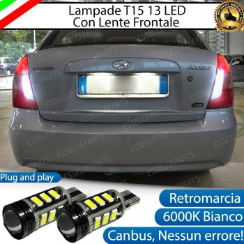 Luci Retromarcia T15 13 LED 6000K HYUNDAI ACCENT 3