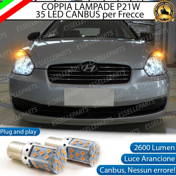 Lampade LED Frecce Anteriori Per Hyundai Accent 3 Arancione