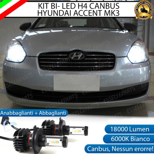 Kit Full LED H4 18000 LUMEN per HYUNDAI ACCENT III
