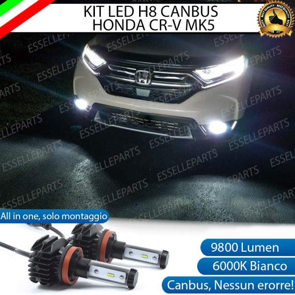 Kit Full LED H8 coppia lampade FENDINEBBIA HONDA CR-V V