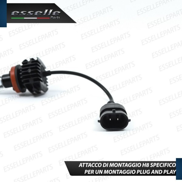 Kit Full LED H11 9800 LUMEN Fendinebbia per Peugeot 308 Mk2