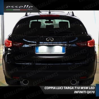 Luci targa 5 LED Canbus