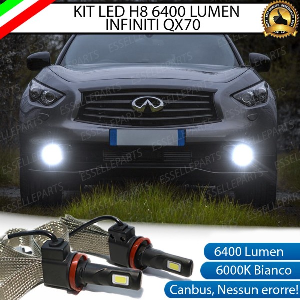 Kit Full LED H8 6400 LUMEN Fendinebbia INFINITI QX70