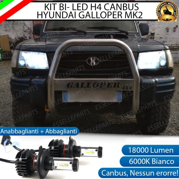 Kit Full LED H4 18000 LUMEN per HYUNDAI GALLOPER II