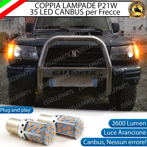 Lampade Anteriori  P21W BA15S 35 LED Canbus HYUNDAI GALLOPER II