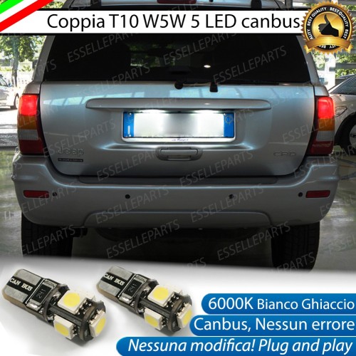 Luci targa 5 LED Canbus JEEP GRAND CHEROKE II WJ