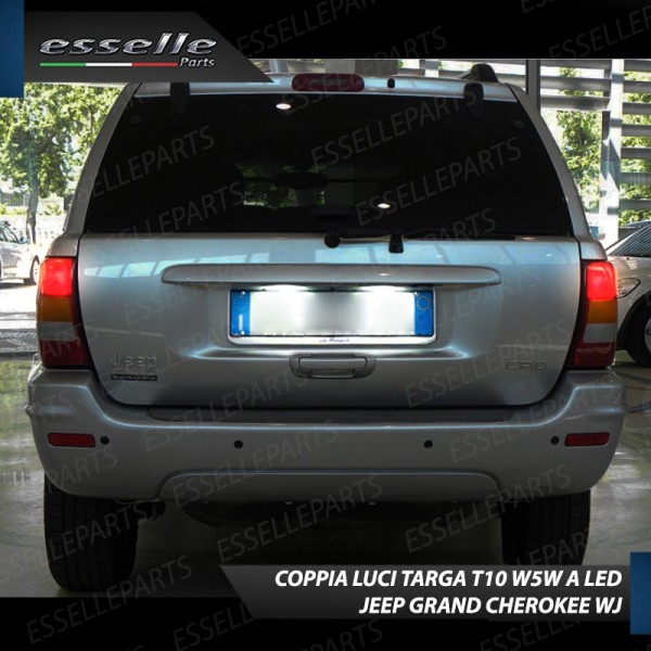 Luci targa 9 LED Canbus