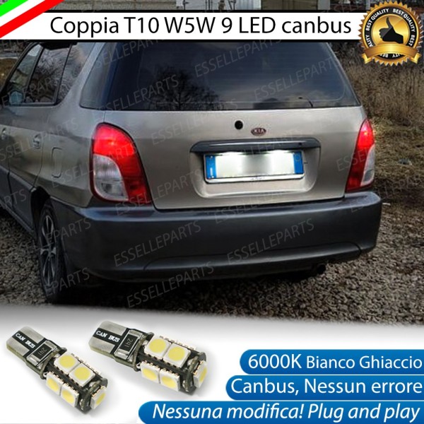 Luci targa 9 LED Canbus KIA CARENS 1