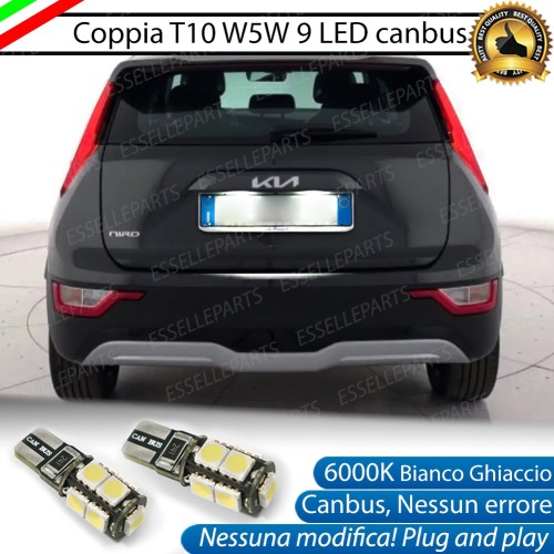Luci targa 9 LED Canbus