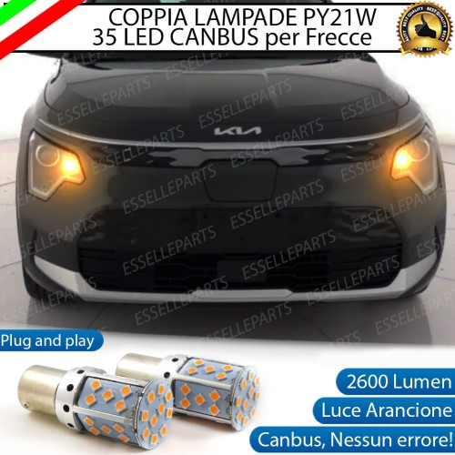 Coppia Frecce Anteriori PY21W 35 LED Canbus KIA NIRO 2